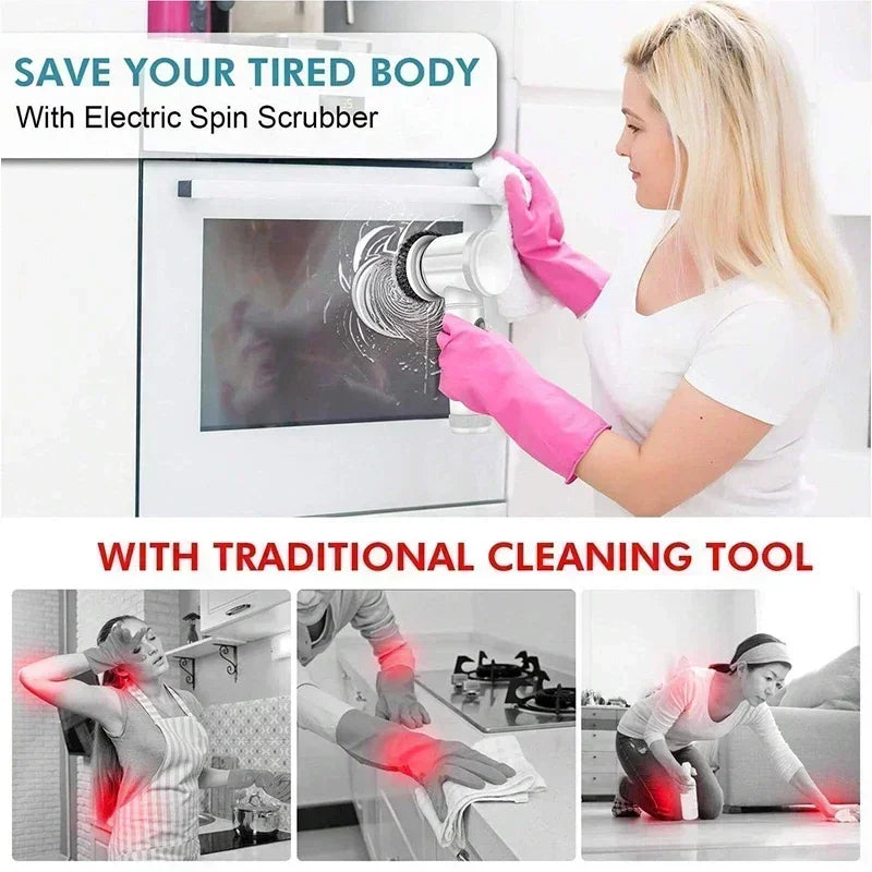 Magic Spin Cleaning Brush